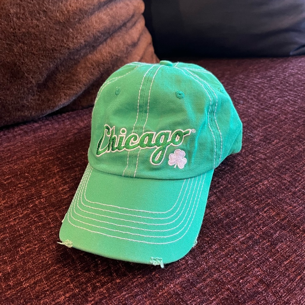 Chicago White Sox, St. Patrick’s Day shamrock baseball hat, green, 0S